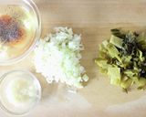 簡単美味しい【高菜チャーハン】炒飯作り方1写真