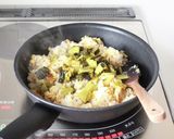 簡単美味しい【高菜チャーハン】炒飯作り方4写真