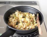 簡単美味しい【高菜チャーハン】炒飯作り方5写真