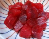 まぐろの月見やまかけ作り方1写真