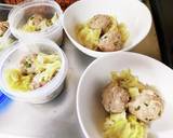 簡単！肉団子とキャベツの食べるスープ♪作り方10写真