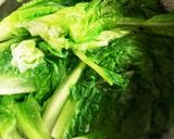 リーフレタスの胡麻和え作り方1写真
