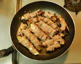 ナスの牛肉巻・バルサミコ風味・ジューシー作り方3写真