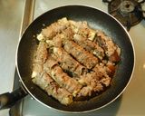 ナスの牛肉巻・バルサミコ風味・ジューシー作り方4写真