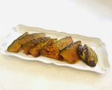 かぼちゃの甘辛焼き作り方4写真