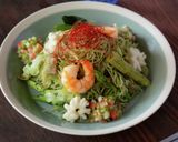 料理長直伝の翡翠ビーフン~小松菜ソース~作り方8写真