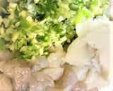 すり身とエビとネギの水餃子：よか魚作り方4写真
