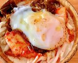 まろやか豆乳ごまキムチそうめんorうどん作り方3写真