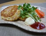 簡単ヘルシーおさかなのハンバーグ作り方4写真