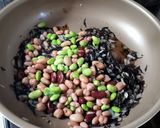 簡単常備菜！豆とひじきのマヨ和え作り方2写真