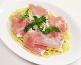 ◇えのきたっぷりの生ハムのバジルパスタ◇作り方6写真