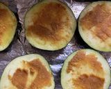 大きな丸ナス チーズ味噌焼き作り方1写真
