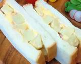 よくばりツナポテトたまごサンド作り方9写真