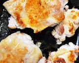 チキングリル トマトソース&焦がしチーズ作り方4写真