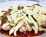 チキングリル トマトソース&焦がしチーズ作り方6写真