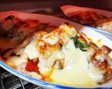 チキングリル トマトソース&焦がしチーズ作り方7写真