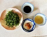 鶏肉ともやしの大葉焼き作り方1写真