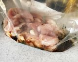 鶏肉ともやしの大葉焼き作り方3写真