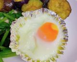 トースターで目玉焼き♪ノンオイル作り方7写真