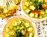 ♪夏を感じる♪オクラとトマトのゼリー♪作り方13写真