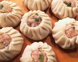 お弁当に便利！餃子の皮でにら饅頭作り方5写真