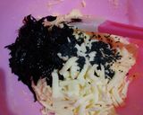 美髪メニュー？アラメとゴマのまぜまぜパン作り方5写真