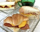 ベーコンエッグレタスサンドイッチ作り方8写真