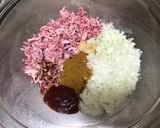 レンジで☆夏野菜のキーマカレー作り方1写真