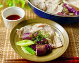 豚肉とナスの☆簡単さっぱり蒸し作り方4写真