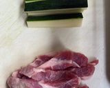 豚天とズッキーニの辛味和え作り方1写真