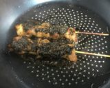 インパクト大!黒ごま香る焼き鳥作り方3写真