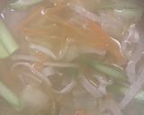 野菜のチーズスープ作り方2写真