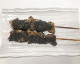 インパクト大!黒ごま香る焼き鳥作り方5写真