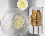 ねぎ塩黒胡椒レモンの焼き鳥作り方3写真