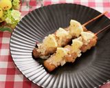 ねぎ塩黒胡椒レモンの焼き鳥作り方4写真