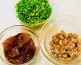 自家製納豆を使って「まぐろ納豆丼」作り方2写真