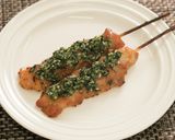 さっぱり!大葉ペーストの洋風焼き鳥作り方5写真
