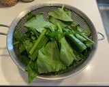 アメリカ風ほうれん草のサラダ作り方1写真