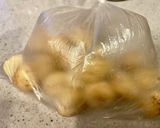 新じゃが(ころ芋)とにんにくのハーブ揚げ作り方1写真