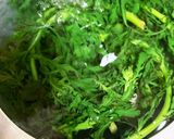 春菊の胡麻和え作り方3写真