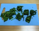 春菊の胡麻和え作り方4写真