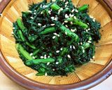 春菊の胡麻和え作り方6写真