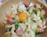 レンチンホワイトソースのマカロニグラタン作り方7写真