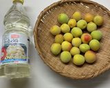 めちゃ簡単！らっきょう酢で梅干し作り方1写真