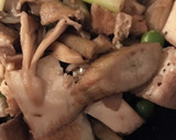 厚揚げとキノコとごぼうの煮物作り方1写真