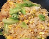 シンプルなレタスチャーハン作り方5写真