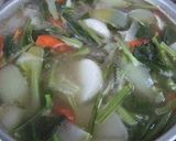 鶏とカブの具だくさんスープ作り方3写真