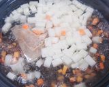 栄養満点！お腹に優しいおじや （おかゆ）作り方1写真
