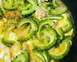 ゴーヤーチャンプルー風のあまから親子丼作り方3写真