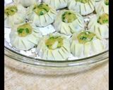 お弁当に便利！餃子の皮でにら饅頭作り方16写真